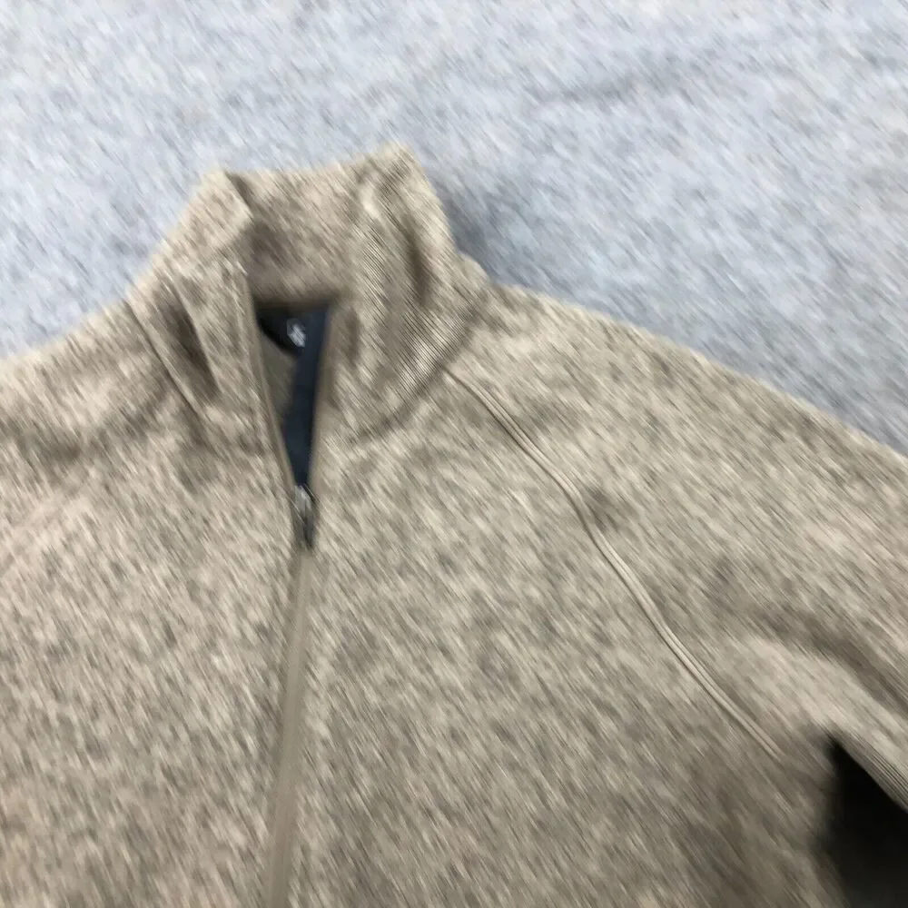 Eastern Mountain Sports Jacket Womens Large Brown Fleece Full Zip Hiking - Picture 5 of 9